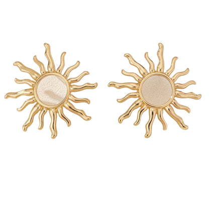 Sunburst Stud Earrings